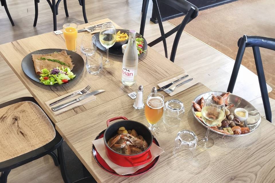 Le restaurant - Les Falaises - Fécamp - Crêperie Fécamp