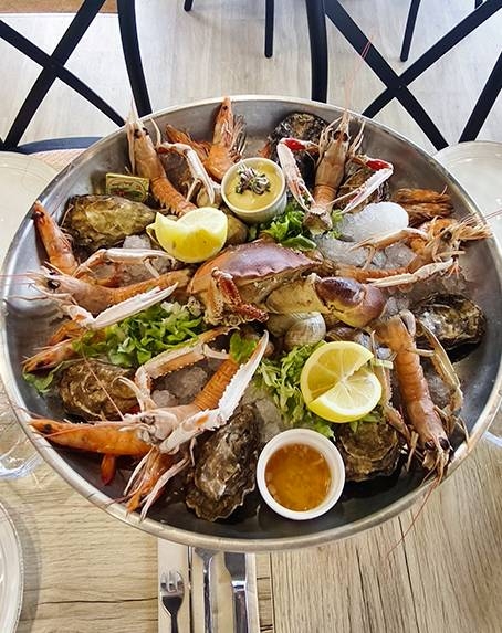 Les Falaises - Restaurant Fécamp - Restaurant terrasse Fécamp